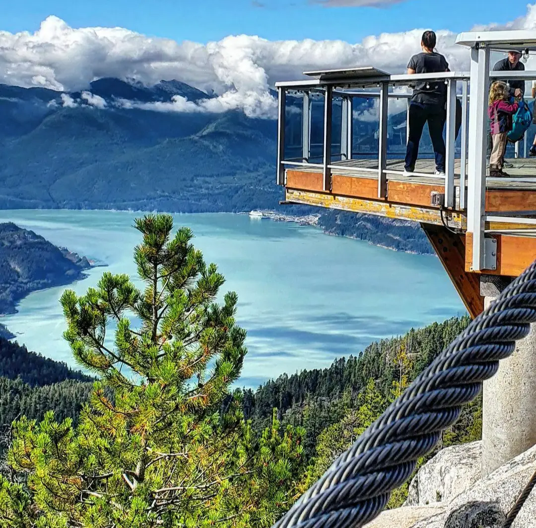 Vancouver is 1 of the Best Cities to Visit-Sea to Sky Gondola Summit Lodge
